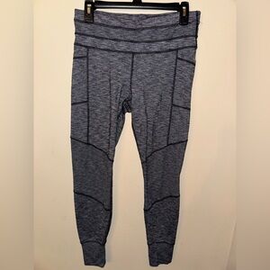 Athleta Women’s Medium Excursion‎ Jogger Leggings Heathered Activewear Gray Marl